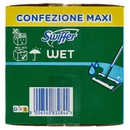 Swiffer Wet Panni Umidi Lavapavimenti Limone - Ricarica 40 Salviette